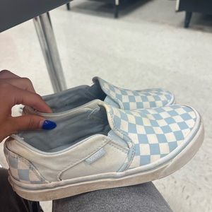 Checkered vans